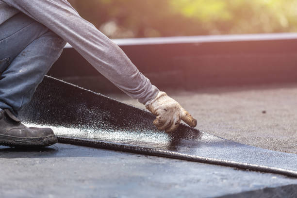 Professional Waterproofing technician working in Hamilton, OH